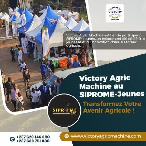 Victory Agric Machine at SIPROME-Jeunes: Transform Your Agricultural Future!