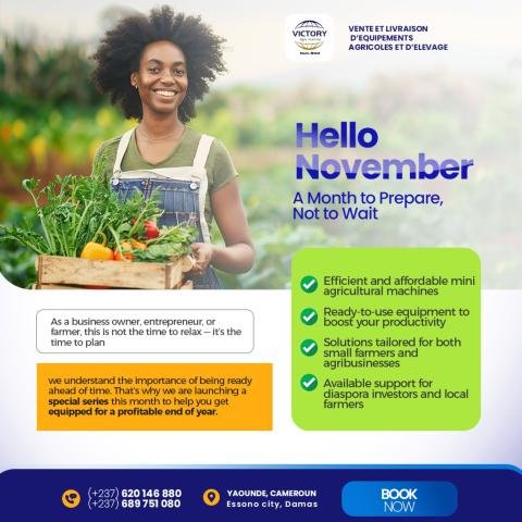 Hello November! A Month to Prepare, Not to Wait