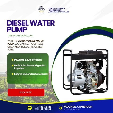 Diesel Water Pump: Keep Your Crops Alive All Year!