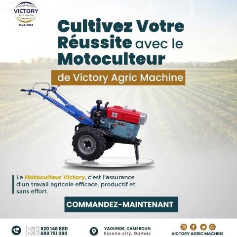 Cultivate Your Success with Victory Agric Machine’s Power Tiller